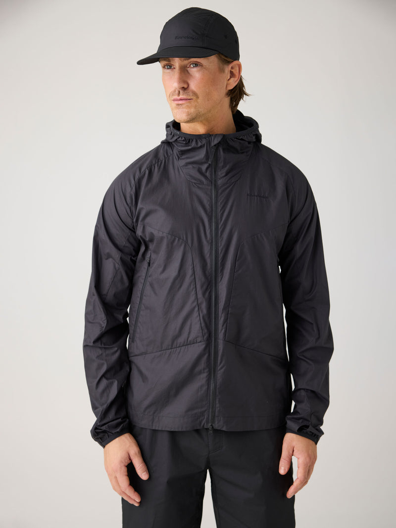 KnowledgeCotton Apparel - MEN Vent Ripstop 90 lightweight jacket Jackets 1300 Black Jet